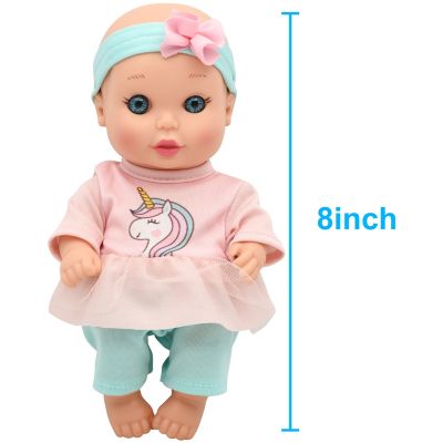 Image showing  Tote Along Baby Bath Playset with Toy Baby Doll, Scented