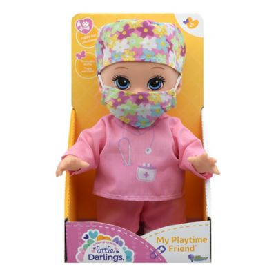 Image showing  8 in. My Playtime Hero Doll, Pink