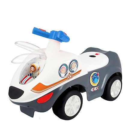 Kiddieland Lights 'N' Sounds Space Blaster Ride-On Toy