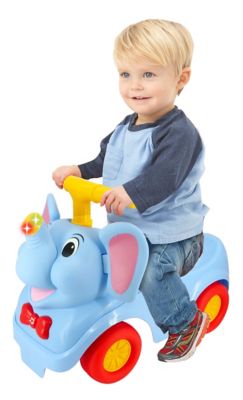 Image showing  Lights 'N' Sounds Elephant Ride-On Toy