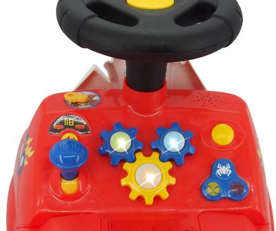 Image showing  Lights N' Sounds Spidey Adventure Ride-On Toy