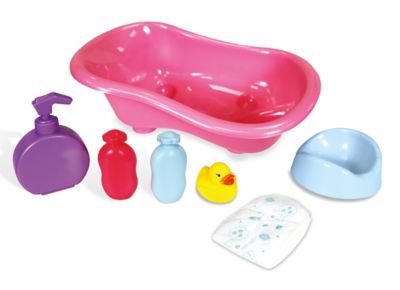 Image showing 6 th Lissi Baby Doll Nursery Playset for 11 in. Dolls, Doll Not Included, 24 pc.