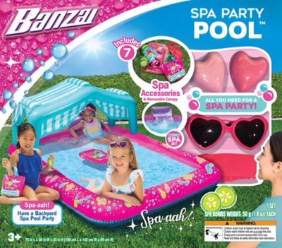 Banzai Spa Party Pool, Have a Backyard Spa Pool Party, 26784FRB