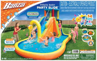 Banzai Inflatable Pinata Bash Party Slide Water Park
