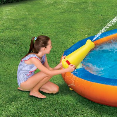Image showing  Inflatable Slide 'N Bounce Splash Park