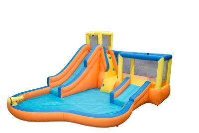 Image showing 9 th Banzai Inflatable Slide 'N Bounce Splash Park