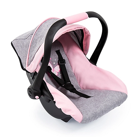 Bayer Baby Doll Deluxe Car Seat with Canopy