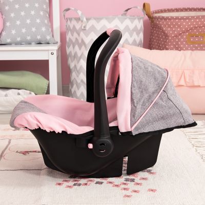 Image showing  Baby Doll Deluxe Car Seat with Canopy
