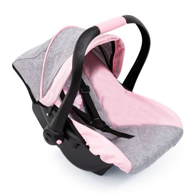 Image showing 7 th Bayer Baby Doll Deluxe Car Seat with Canopy