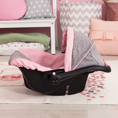 Image showing 8 th Bayer Baby Doll Deluxe Car Seat with Canopy