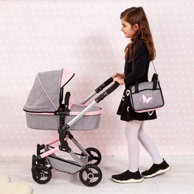 Image showing  Baby Doll Pram City Vario Baby Doll Stroller for Dolls Up to 20 in.