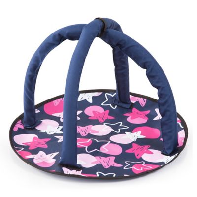 Image showing  Baby Doll Accessory and Travel Set, Includes Travel Bed, Diaper Bag and High Chair, 9-Pack