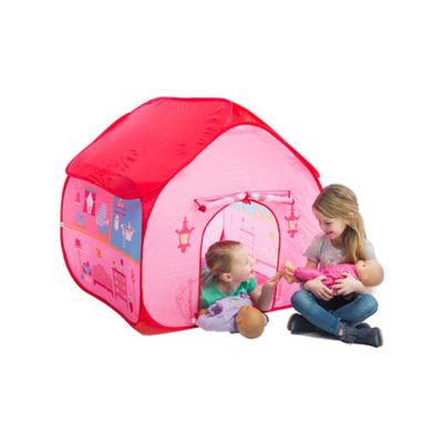 Image showing  Pop-It-Up Dollhouse Tent with House Playmat