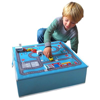 Image showing  Pop-It-Up Garage with Road Playmat and Storage Box