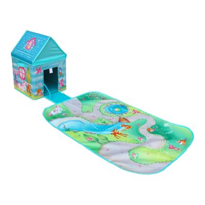 Image showing  Pop-It-Up Enchanted Forest Combo Set Play Box with Play Mat and Coloring Set