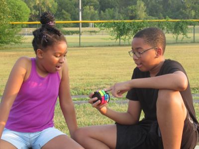 Image showing  3D Puzzle Sphere Brain Teaser Puzzle Game to Fidget, Twist, Turn