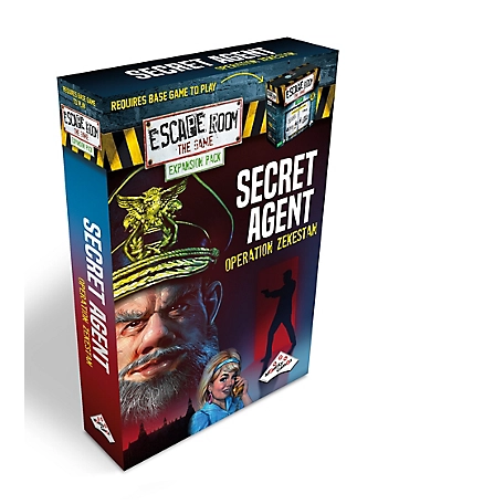 Identity Games Escape Room the Game Expansion Pack: Secret Agent Operation Zekestan