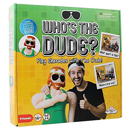 Identity Games Who's the Dude? Charades Game, IDG 3833 at Tractor Supply Co.