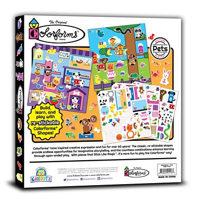 Image showing  Pets Picture Playset, The Classic Picture Toy That Sticks Like Magic, 145 pc.