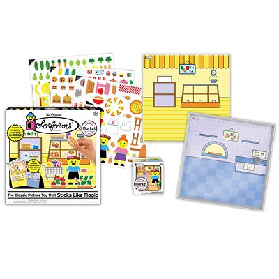 Image showing  Market Picture Playset, The Classic Picture Toy That Sticks Like Magic