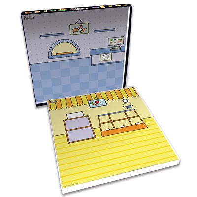 Image showing  Market Picture Playset, The Classic Picture Toy That Sticks Like Magic