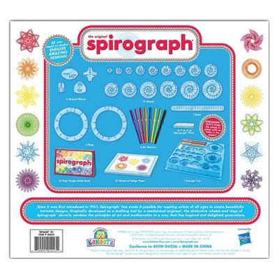 Image showing  The Original Spirograph Drawing Kit with Markers and Guide Book