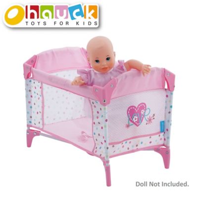 Image showing  Love Heart Doll Folding Playard Baby Doll Accessory