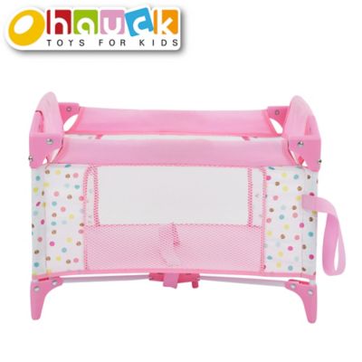 Image showing  Love Heart Doll Folding Playard Baby Doll Accessory