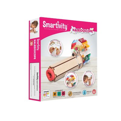 Big White Bear Educational Toy for Kids Creative DIY Kaleidoscope Materials