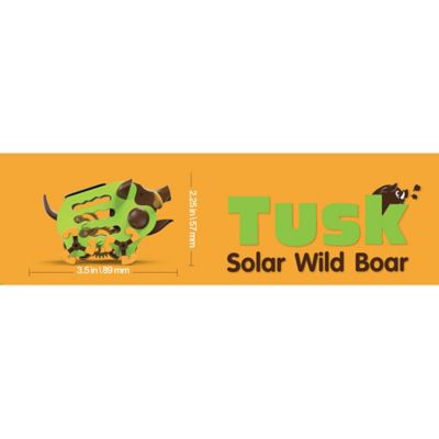 Image showing 6 th TEACH TECH Kids' Tusk Wild Boar Solar Robot Crawler STEM Building Set, 47 pc.