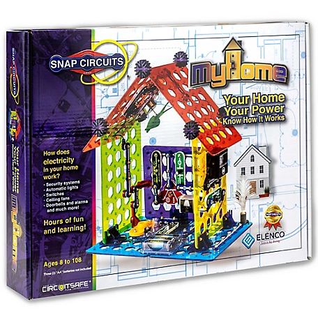 Snap Circuits Snap My Home STEM Learning Toy