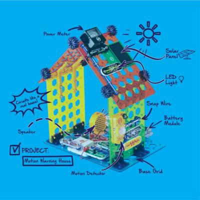 Image showing  60 pc. Snap My Home STEM Learning Toy