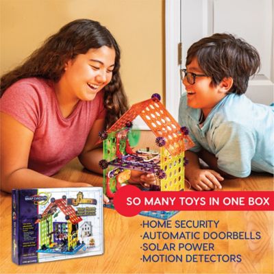 Image showing 6 th Snap Circuits 60 pc. Snap My Home STEM Learning Toy