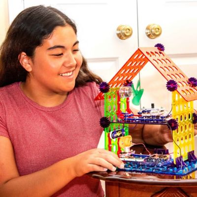 Image showing 7 th Snap Circuits 60 pc. Snap My Home STEM Learning Toy