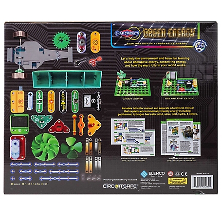 Elenco SCG-125 Snap Circuits Alternative Energy Kit