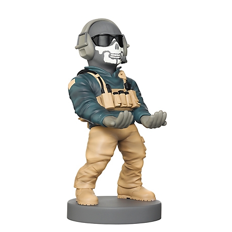  Power Up Factory Exquisite Gaming: Call of Duty: Lt. Simon  Ghost Riley - Original Mobile Phone & Gaming Controller Holder, Device  Stand, Cable Guys, Licensed Figure : Toys & Games