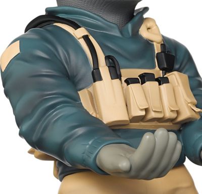 Image showing 5 th Exquisite Gaming Cable Guy Controller and Phone Holder, Call of Duty, Lt Simon 'Ghost' Riley, 8 in.