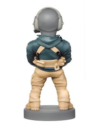 Image showing 8 th Exquisite Gaming Cable Guy Controller and Phone Holder, Call of Duty, Lt Simon 'Ghost' Riley, 8 in.