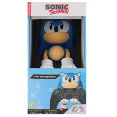 Image showing 3 th Exquisite Gaming Cable Guy Controller and Phone Holder, Classic Sega Sonic the Hedgehog, 8 in.