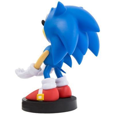 Image showing 6 th Exquisite Gaming Cable Guy Controller and Phone Holder, Classic Sega Sonic the Hedgehog, 8 in.