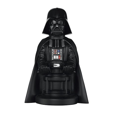 Exquisite Gaming Cable Guy Controller and Phone Holder, Star Wars Classic Sith Lord Darth Vader, 8 in.