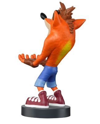 Image showing 6 th Exquisite Gaming Classic Crash Bandicoot Cable Guy Controller and Phone Holder, 8 in.