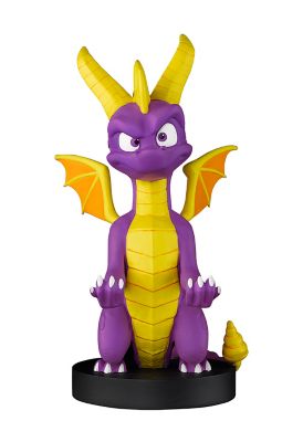 Exquisite Gaming Cable Guy Controller and Phone Holder, Spyro the Dragon, 8 in.