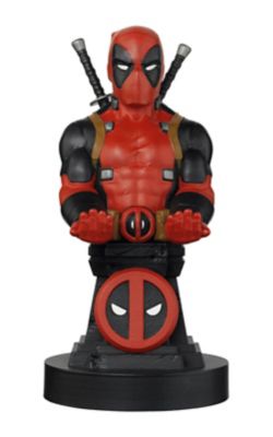 Exquisite Gaming Cable Guy Charging Controller and Device Holder, Marvel Deadpool, 8 in.
