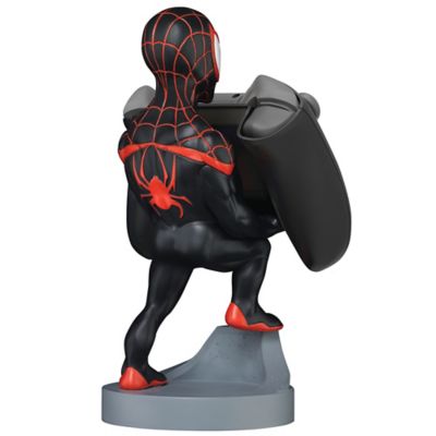 Image showing 7 th Exquisite Gaming Miles Morales Spider-Man Cable Guy Charging Controller and Device Holder, 8 in.