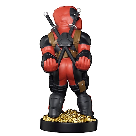 Exquisite Gaming Cable Guy Charging Controller and Device Holder, Marvel Deadpool Rear View