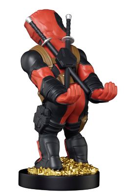 Image showing  Cable Guy Charging Controller and Device Holder, Marvel Deadpool Rear View