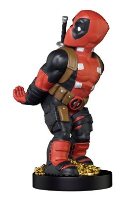 Image showing  Cable Guy Charging Controller and Device Holder, Marvel Deadpool Rear View