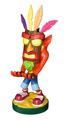 Image showing 5 th Exquisite Gaming Cable Guy Charging Controller and Device Holder, Aku Aku Crash Bandicoot