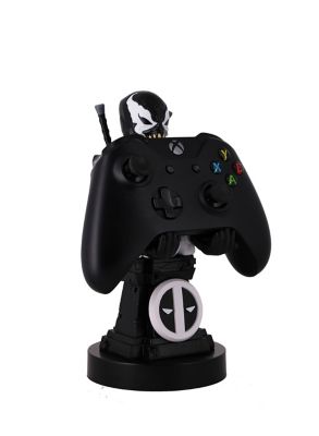 Exquisite Gaming Cable Guy Controller and Phone Holder, Deadpool Back in Black: Deadpool Venom